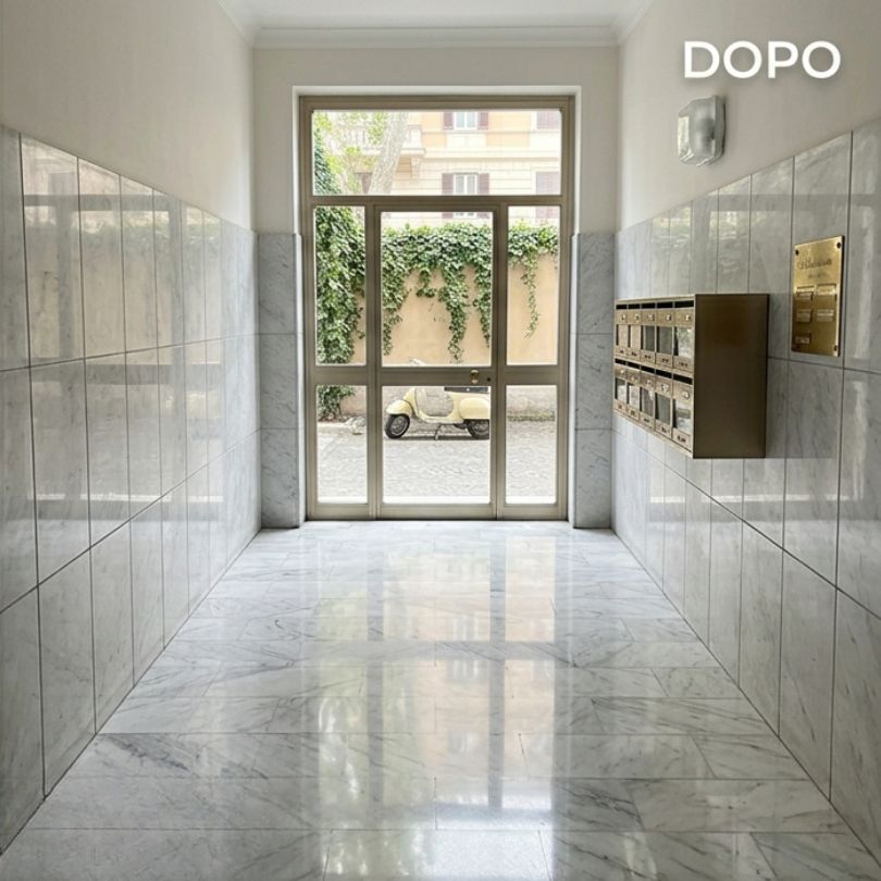 Dopo pulizia condominiale